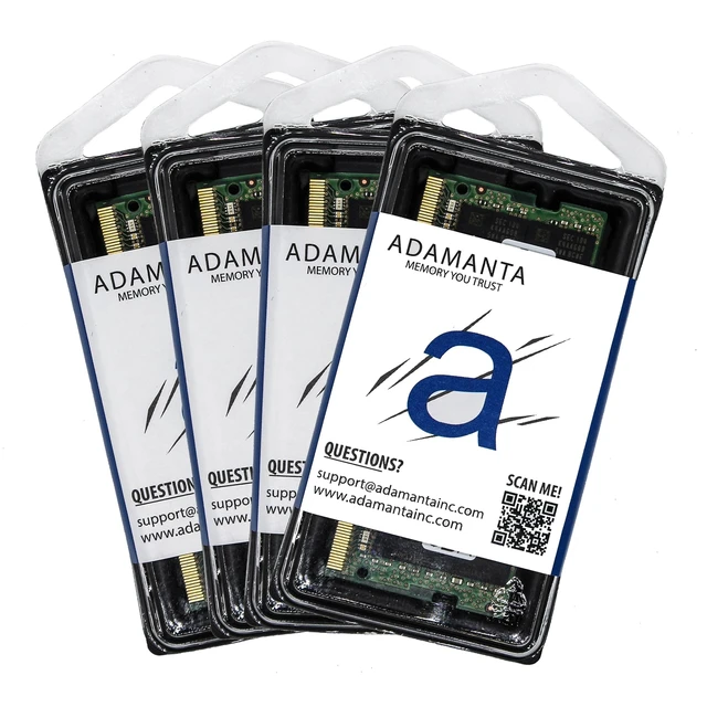 Alt view image 2 of 3 - Adamanta 32GB (4x8GB) Apple Memory Upgrade Compatible with Late 2015 iMac 27" Retina 5K Display DDR3/DDR3L 1867Mhz PC3L-14900 SODIMM 2Rx8 CL13 1.35v RAM DRAM