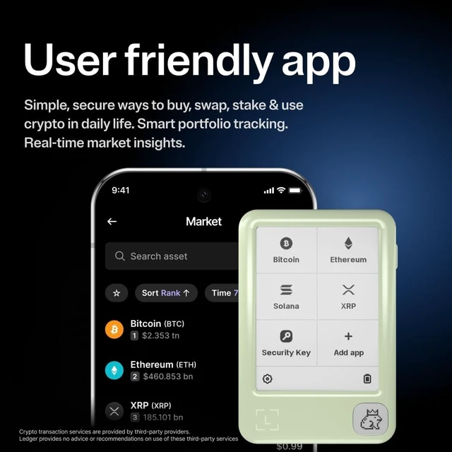 Alt view image 2 of 5 - Ledger Nano Gen5 - Crypto Wallet - Securely Buy Digital Assets - Green