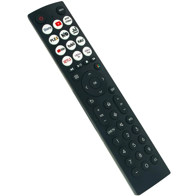 Alt view image 2 of 5 - Beyution ERF2C36H Replaced Voice Remote Control fit for Hisense Vidaa TV