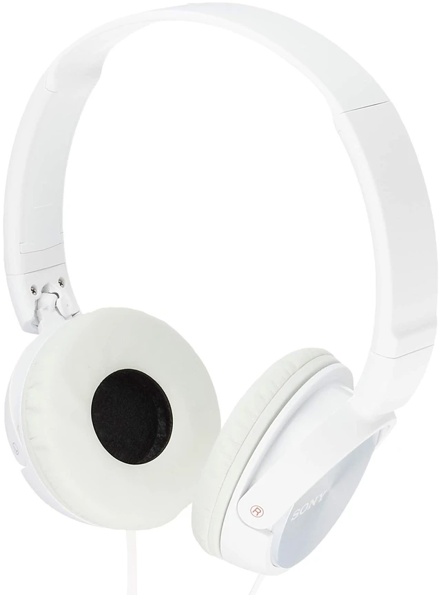 Main image of Sony MDRZX310-WQ Foldable Headphones - Metallic White