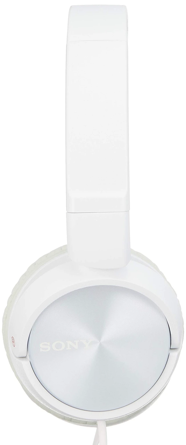 Alt view image 2 of 5 - Sony MDRZX310-WQ Foldable Headphones - Metallic White