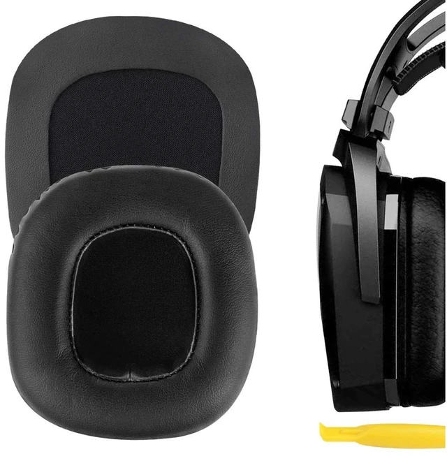 Main image of Geekria Replacement Ear Pads for Razer Tiamat 2.2, Tiamat 7.1 (Not Fit Tiamat 7.1 v2) Headphones Ear Cushions, Repair Parts (Black)