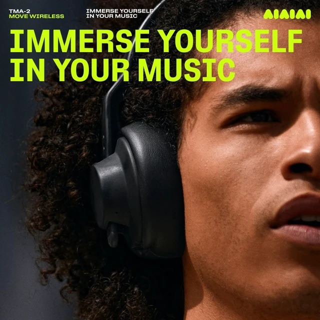 Alt view image 3 of 5 - AIAIAI TMA-2 Move Wireless White Bluetooth Over-Ear Headphones, W+ Link