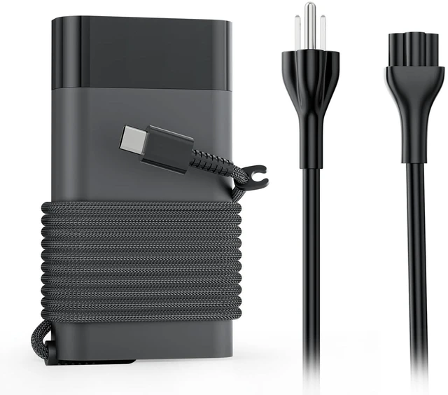 Main image of 65W Type C Slim Charger for HP Spectre Envy EliteBook Pavilion X360 Laptop