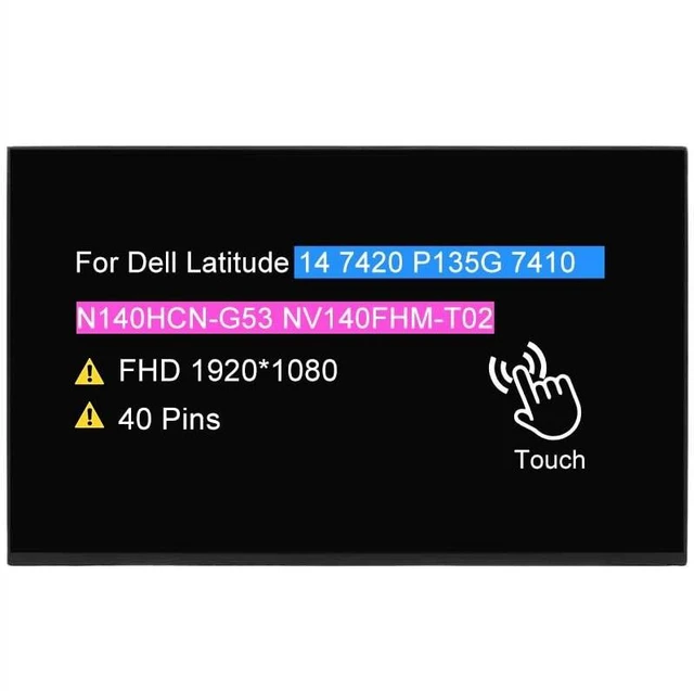 Main image of Screen Replacement for Dell Latitude 14 7420 P135G 7410