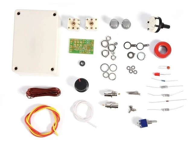 Main image of 1-30 MHZ Manual Antenna Tuner kit for HAM Radio QRP DIY Kit