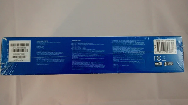 Alt view image 5 of 5 - Linksys AC2600 4 x 4 MU-MIMO Dual-Band Gigabit Router with USB 3.0 and eSATA (EA8500)