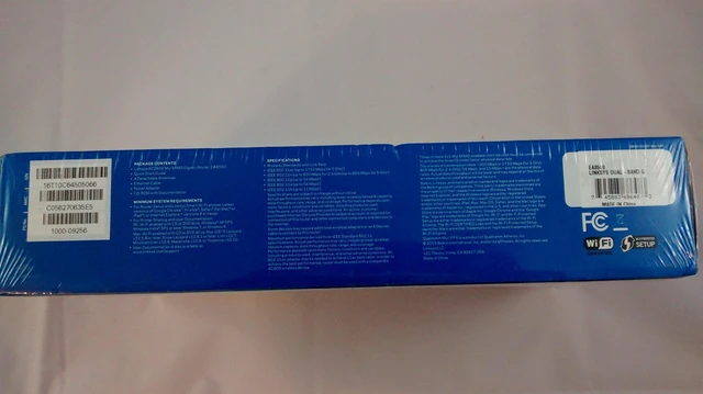Alt view image 4 of 5 - Linksys AC2600 4 x 4 MU-MIMO Dual-Band Gigabit Router with USB 3.0 and eSATA (EA8500)