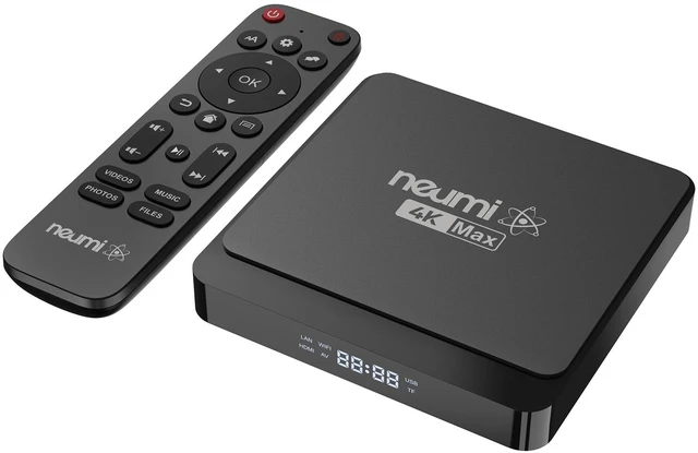 Main image of NEUMI Atom 4K Max Network Media Player for USB Drives, microSD and NAS