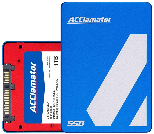 Main image of Acclamator 1TB SSD SATA III 6 Gb/s 2.5'' Internal Solid State Drive
