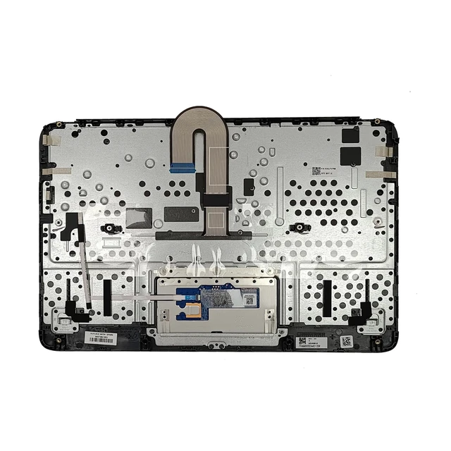 Alt view image 3 of 5 - M47382-001 Replacement for HP Chromebook 11 G9 EE Laptop Upper case Palmrest Assembly with US Keyboard and Touchpad