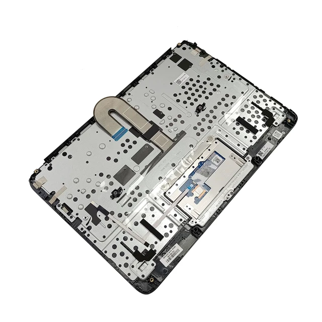 Alt view image 4 of 5 - M47382-001 Replacement for HP Chromebook 11 G9 EE Laptop Upper case Palmrest Assembly with US Keyboard and Touchpad