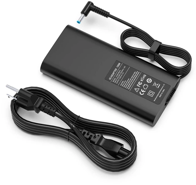 Main image of HFLRZZ 19.5V Laptop Charger Compatible with HP Zbook 15 G3 G4 G5 G6, fit for Pavilion Gaming 15 17, fir for Omen 15 17, fir for Envy 15t, 776620-001 AC Adapter Power Supply