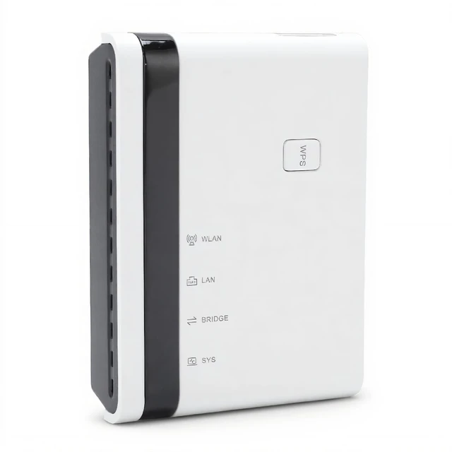Main image of ASHATA Wireless Print Server, 10/100Mbps Ethernet Bridge Network Print Server Support 4 Printers, Wired / 2.4G Wireless Network/Standalone Mode, Compatible with Wins 7 8 10 11 OS X (US)