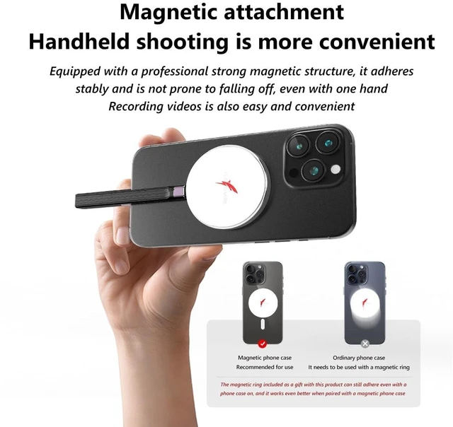 Alt view image 5 of 5 - FLA SHARK UH100 1TB Magnetic SSD, 2000MB/s for Smartphones
