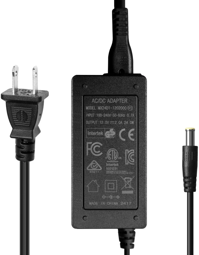 Main image of 12V AC/DC Adapter Compatible with Meeasier Ptz Camera,30X 20X AI Tracking HDMI PTZ NDI Camera 12VDC DC12V 12.0 Volts Power Supply Cord Charger Cable PSU
