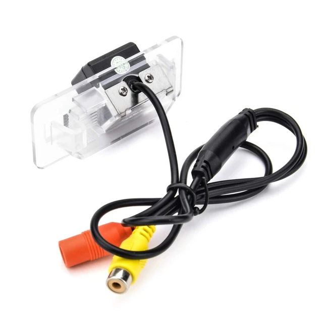 Alt view image 2 of 4 - for BMW 5 M5 E39 E60 E61 / X5 E53 E70 / X6 E71 Car Rear View Camera+12LED Back Up Reverse Parking Camera/Plug Directly