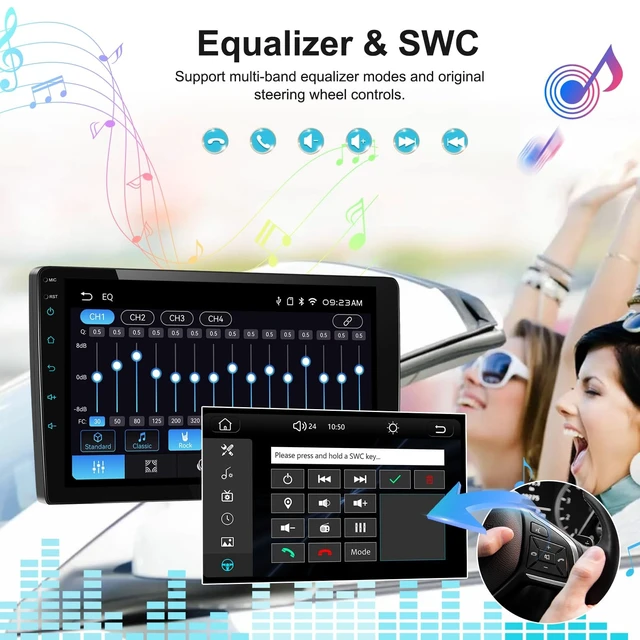 Alt view image 5 of 5 - Car Radio for Nissan Frontier 2005-2008 Wireless Apple CarPlay Android Auto