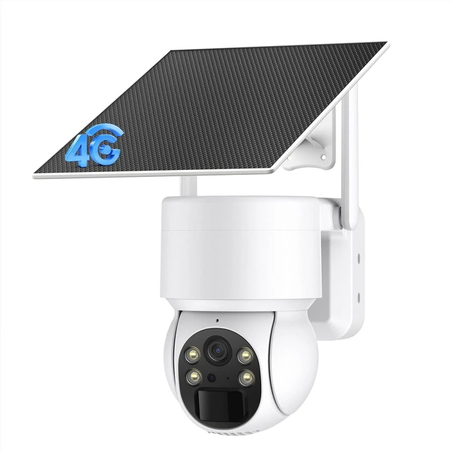 Main image of Oculview 2K Solar Security Camera Wireless Outdoor, 1PCS Outdoor Camera Wireless with 360 View, Cameras for Home Security with Color Night Vision, 4G LTE Cellular, No Wi-Fi Needed, 1 Pac