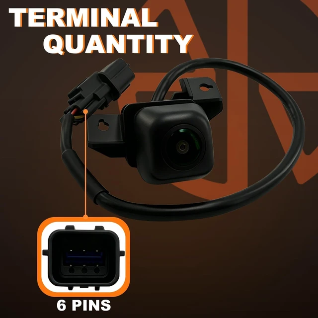 Alt view image 5 of 5 - RADIMAR Rear Back View Camera Assy for 2021 2022 2023 Hyundai Santa Fe 99240-S1500 Adopt Glass Lens, IP86 Water Resistance, Imported Chip Rear Back Up Reverse Camera 99240S1500 99240-S1510 99240S1510