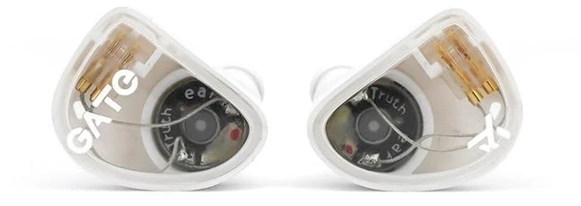 Alt view image 3 of 5 - TRUTHEAR GATE Dynamic Driver in-Ear Headphone 3.5mm Interchangeable Headphone Cable Headphone (White, with mic)