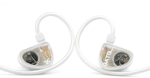 Alt view image 5 of 5 - TRUTHEAR GATE Dynamic Driver in-Ear Headphone 3.5mm Interchangeable Headphone Cable Headphone (White, with mic)