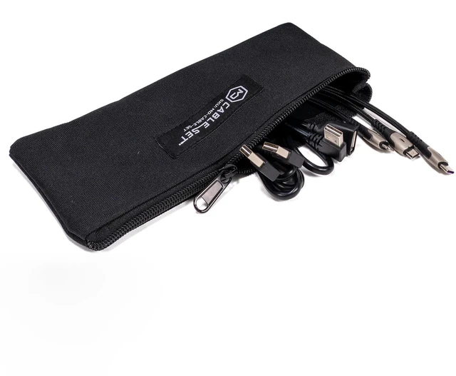 Main image of Mission Darkness USB Cable Set UL-Certified Shielded Cables for Digital Forensics & RF-Shielded Enclosures Includes USB-A, USB-C, Micro USB, Lightning-Compatible, Extension Cables & Zipper Pouch