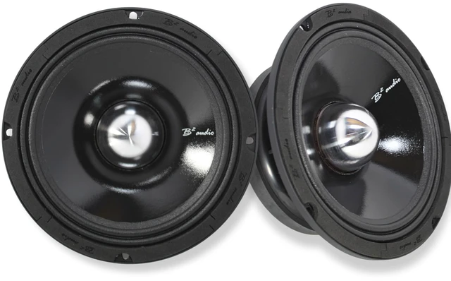 Main image of B2 Audio Pair of Rage 8" 4-Ohm 300 Watt RMS Mid-Range Speakers RAGE8P