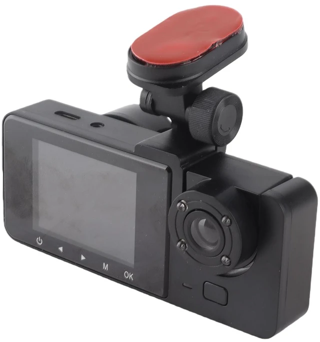 Main image of aqxreight 3 Channel Cam Front Inside Rear 1080P Night Parking Monitoring Driving Recorder for Cars