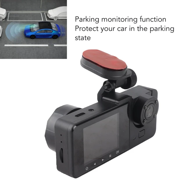 Alt view image 2 of 5 - aqxreight 3 Channel Cam Front Inside Rear 1080P Night Parking Monitoring Driving Recorder for Cars