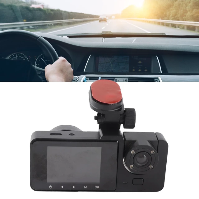Alt view image 5 of 5 - aqxreight 3 Channel Cam Front Inside Rear 1080P Night Parking Monitoring Driving Recorder for Cars