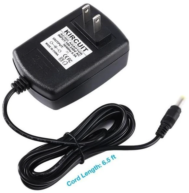 Alt view image 3 of 4 - Kircuit 24V AC/DC Adapter Compatible with Levoit Classic 42 42-Inch Tower Fan LTF-F422 LTF-F422-WUS LTF-F422S-WUS LTF-F422S-WUSR 24VDC DC24V 24volt 24.0 Volts Power Supply Cord Charger Cable PSU