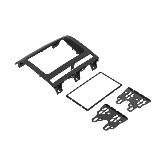 Alt view image 3 of 5 - Ymiko Radio Fascia Navigation Frame, 2DIN Central Control CD Audio Fascia Frame Compatible with Albea Palio 2004-2012