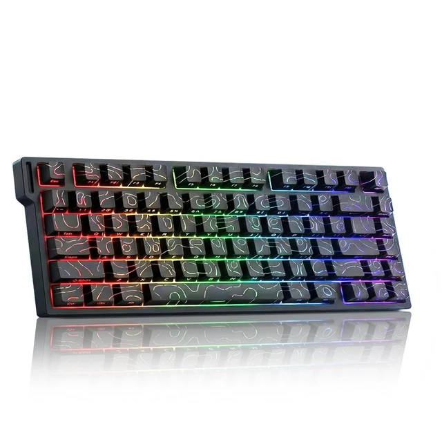 Main image of XINMENG Beat75 Hall Effect Magnetic Switch Gaming Keyboard,75% Wireless Rapid Trigger Keyboard with 0.01mm Adjustable Actuation,8K Hz Polling Rate,Hot Swappable RGB Backlit, BT5.0/2.4GHz/USB-C
