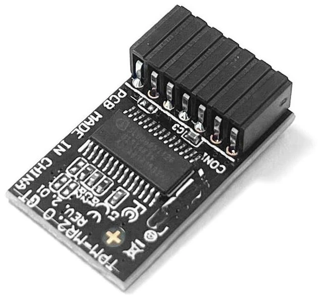 Main image of TPM-M R2.0 Module LPC 14pin-1 with SLB9665 Replacement for ASUS ROG Motherboard Crosshair VI Hero/Maximus IX Extreme/Rampage V Edition 10 / Zenith II Extreme Alpha/Maximus X APEX TPM2.0