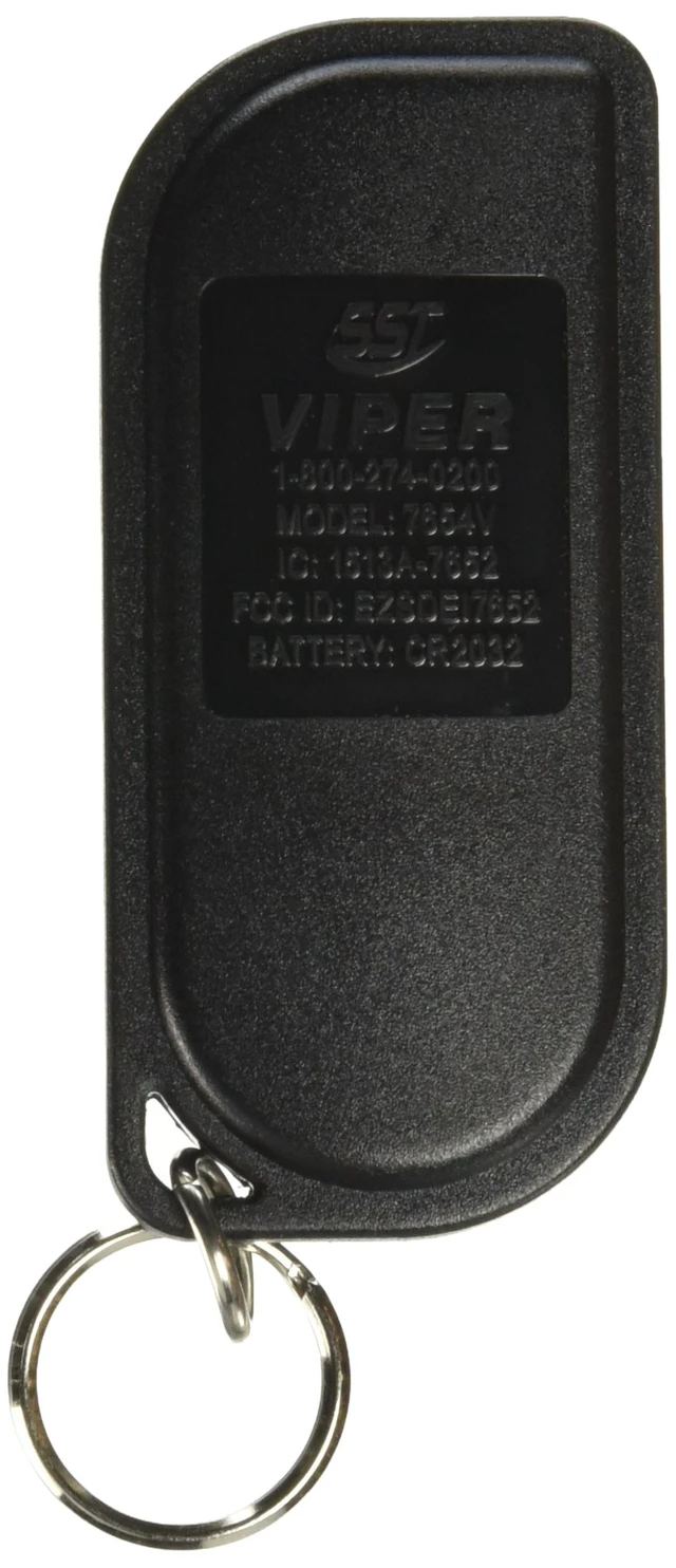 Alt view image 2 of 2 - Viper Remote Replacement 7654V - 1 Way 5 Button Remote 1/2 Mile Range Car Remote