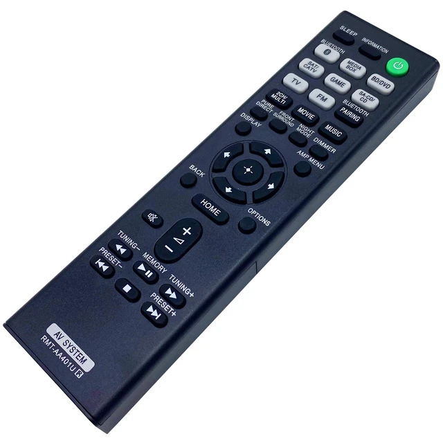 Alt view image 2 of 5 - INTECHING RMT-AA401U AV Receiver Remote Control Replacement