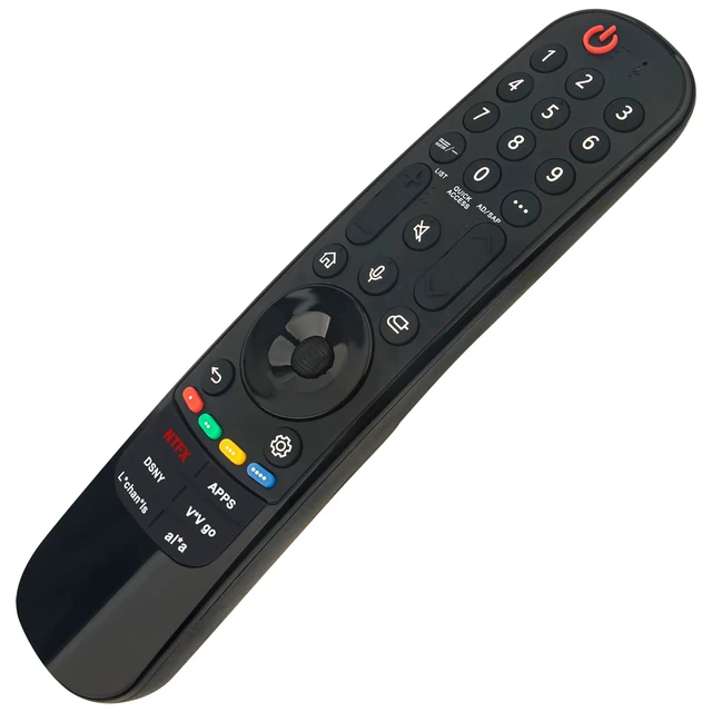 Alt view image 5 of 5 - AKB76045106 MR24GN Voice Remote Replacement for LG 4K UHD TV UT7000 UT7550