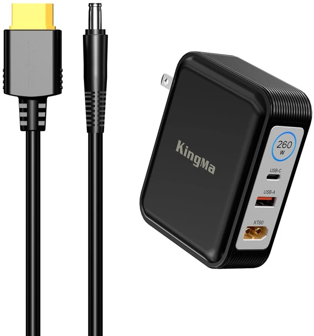 Main image of KingMa 260W GaN Laptop Charger for Acer Nitro 5 Predator Helios 300 Neo 16