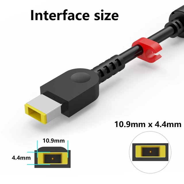 Alt view image 2 of 5 - 170W Charger Compatible with Lenovo ThinkPad LOQ IdeaPad Gaming 3