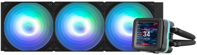 Main image of Alpha 2 DS 360 AIO Liquid CPU Cooler, 2.73" LCD Display, AM5 / LGA1851