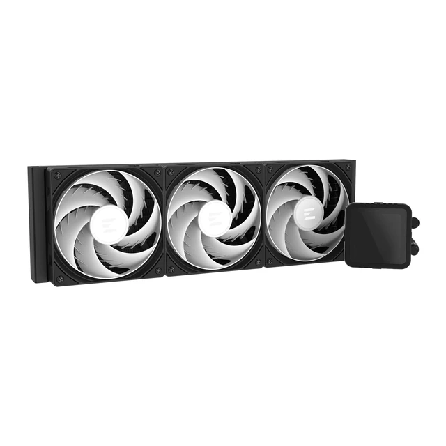 Alt view image 3 of 5 - Alpha 2 DS 360 AIO Liquid CPU Cooler, 2.73" LCD Display, AM5 / LGA1851