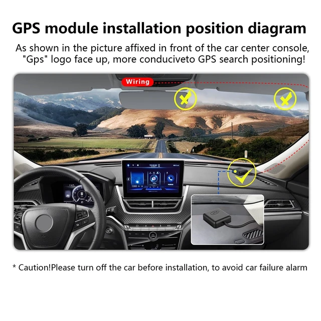 Alt view image 3 of 5 - GPS for mangoal Dash cam, Long Battery, Directly Plug in mangoal Dash cam