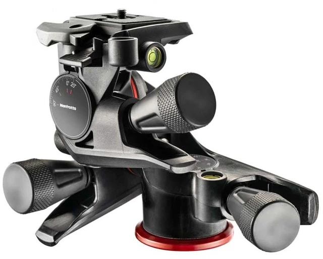 Main image of Manfrotto MHXPRO-3WG Geared 3-Way Pan/Tilt Head, Black