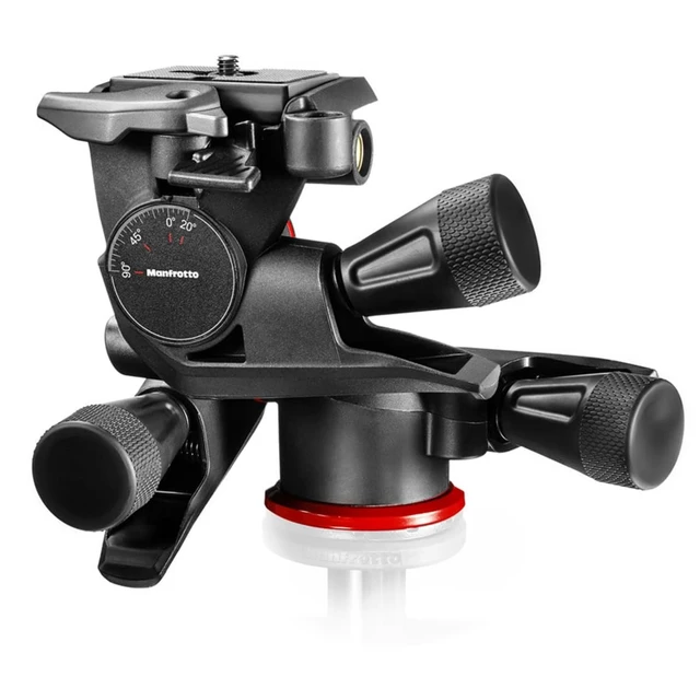 Alt view image 5 of 5 - Manfrotto MHXPRO-3WG Geared 3-Way Pan/Tilt Head, Black