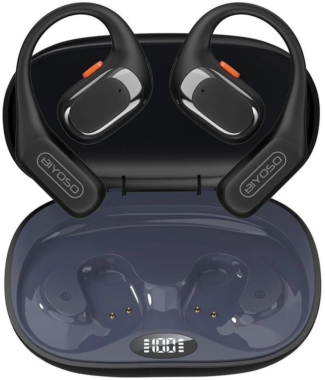 Main image of Biyoso X52 Open Ear Headphones, Bluetooth 6.0
