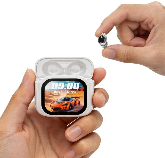 Main image of Xmenha Mini Invisible Small Earbuds Wireless Bluetooth with Touch Screen Case, Tiny Smallest Micro Low Profile Sleep Discreet Hidden Earbuds Headphones Ear Buds for Work Sleeping Small Ear Cana