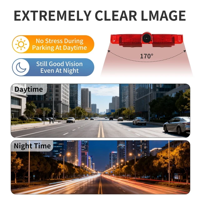 Alt view image 2 of 5 - Fancemot Third Brake Light for Chevy Express 2003-2019
