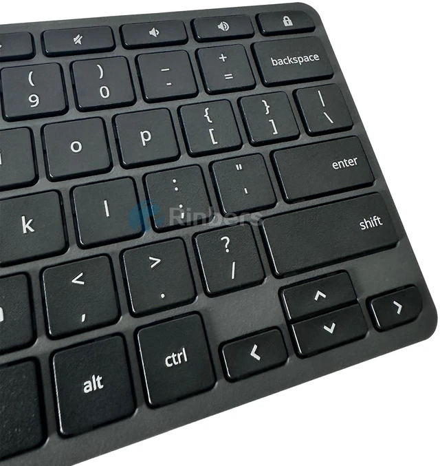 Alt view image 3 of 4 - Rinbers Laptop US Keyboard for Acer Chromebook 11 Spin 311 R721T Keyboard Replacement NK.I111S.086 NK.I111S.0BA (Lock Key)