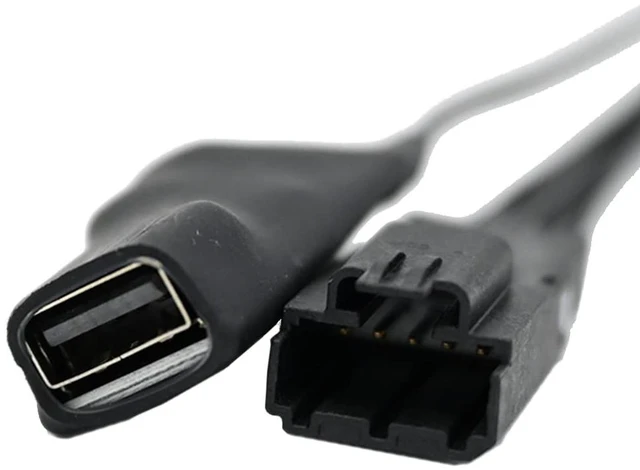 Alt view image 4 of 5 - Dongar Dashcam Power Adapter (5-pin Type F) for Select Ford Vehicles. Compatible with Mach-E, Bronco Sport, Explorer and More. Built-in USB Power Source, Connects to Rearview Mirror, Easy to Install